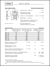 KBU12D datasheet: Silicon bridge rectifier KBU12D