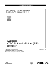 SAB9080H/N3 datasheet: NTSC Picture-In-Picture (PIP) controller SAB9080H/N3