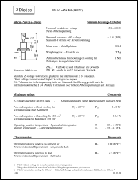 ZX5.6 datasheet: Silicon power Z-diode ZX5.6