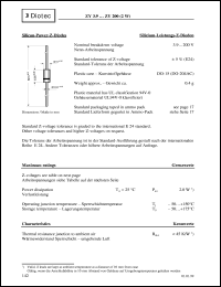 ZY6.8 datasheet: Silicon power Z-diode ZY6.8