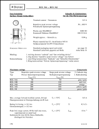 RGL34D datasheet: Fast switching surface Si rectifier RGL34D