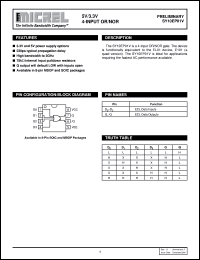 SY10EP01VKC datasheet: 5V/3.3V 4-Input OR/NOR SY10EP01VKC