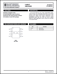 SY100EL04 datasheet: 2-INPUT AND/NAND SY100EL04