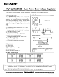 PQ1S25 datasheet: Low power-loss voltage regulator PQ1S25