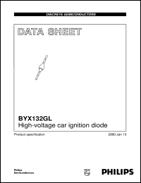 BYX132GL datasheet: High-voltage car ignition diode BYX132GL