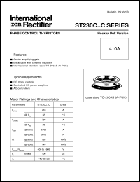 ST230C16C3L datasheet: Phase control thyristor ST230C16C3L