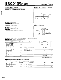 ERC01(F) datasheet: General use rectifier diode ERC01(F)