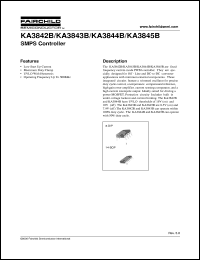 KA3844B datasheet: SMPS controller KA3844B