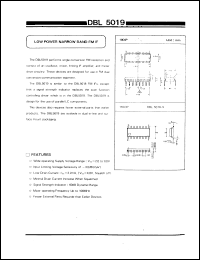 DBL5019-V datasheet: Low power narrow band FM IF DBL5019-V