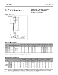 GL8PR28 datasheet: LED lamp GL8PR28
