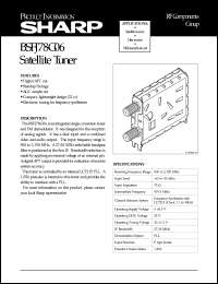 BSFJ78G06 datasheet: Satellite tuner BSFJ78G06