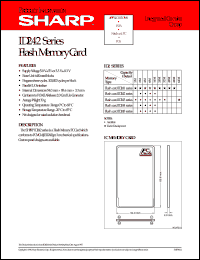 ID244 datasheet: Flash memory card ID244