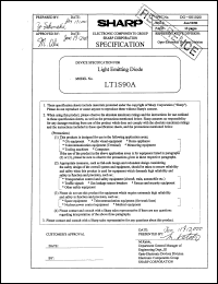 LT1S90A datasheet: Light emitting diode LT1S90A