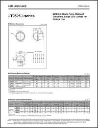 LT9525E datasheet: LED lamp LT9525E
