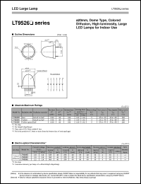 LT9526E datasheet: LED large lamp LT9526E