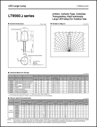 LT9560U datasheet: LED large lamp LT9560U