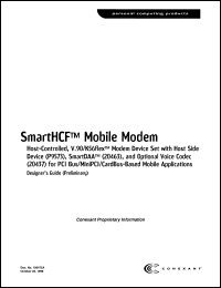 P9573 datasheet: Smart HCF mobile modem P9573