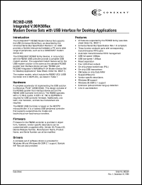 R86764-61 datasheet: Modem device sets R86764-61