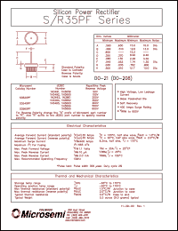 1N3493 datasheet: Standard Rectifier (trr more than 500ns) 1N3493