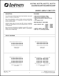 1N5774F datasheet: Diode Array 1N5774F