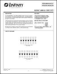 1N6511J datasheet: Diode Array 1N6511J