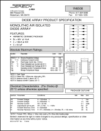 1N6508 datasheet: Diode Array 1N6508