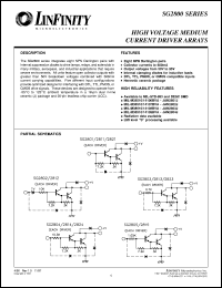 2804J datasheet: Driver - Medium Current Array 2804J