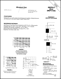 5KP110CA datasheet: Transient Voltage Suppressor 5KP110CA