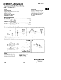 804-1D,1N,1P datasheet: Center Tap 804-1D,1N,1P