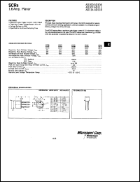 AD115 datasheet: Silicon Controlled Rectifier AD115