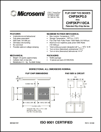 CHF5KP10A datasheet: Transient Voltage Suppressor CHF5KP10A