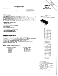 DLTS13CA datasheet: Transient Voltage Suppressor DLTS13CA