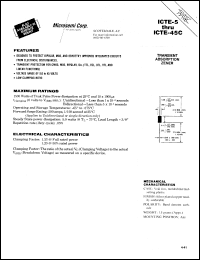 ICTE-18 datasheet: Transient Voltage Suppressor ICTE-18