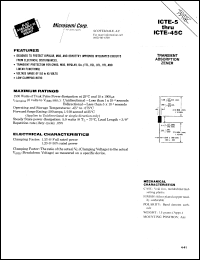 ICTE-22 datasheet: Transient Voltage Suppressor ICTE-22