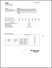 ID104 datasheet: Silicon Controlled Rectifier ID104