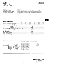 ID201 datasheet: Silicon Controlled Rectifier ID201
