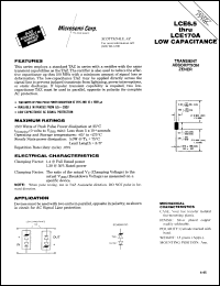 LCE36A datasheet: Transient Voltage Suppressor LCE36A