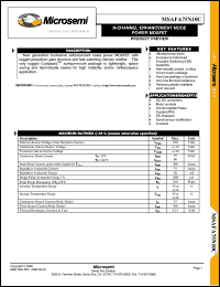 MSAFA75N10C datasheet: N Channel MOSFET MSAFA75N10C