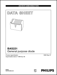 BAS221 datasheet: General purpose diode BAS221