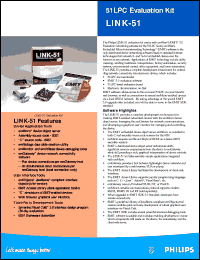 LINK-51SD datasheet: 51LPC Evaluation Kit LINK-51SD