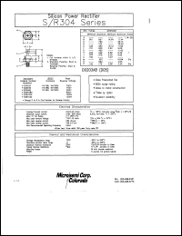 S30410 datasheet: Standard Rectifier (trr more than 500ns) S30410