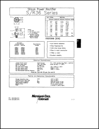 R36100 datasheet: Standard Rectifier (trr more than 500ns) R36100