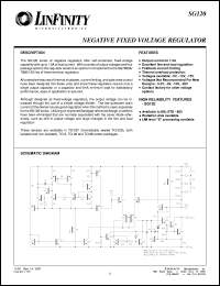 SG120-05IG/883B datasheet: Negative Fixed Linear Voltage Regulators SG120-05IG/883B