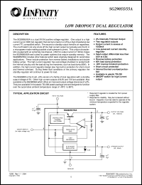 SG29055AP datasheet: Low Drop Out Regulator - Dual SG29055AP