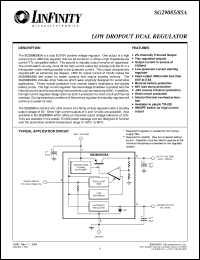 SG29085AP datasheet: Low Drop Out Regulator - Dual SG29085AP