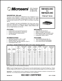 SM1612 datasheet: Transient Voltage Suppressor SM1612