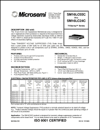 SM16LC08C datasheet: Transient Voltage Suppressor SM16LC08C