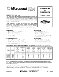 SM16LC12 datasheet: Transient Voltage Suppressor SM16LC12