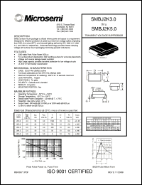 SMBJ2K3.0 datasheet: Transient Voltage Suppressor SMBJ2K3.0