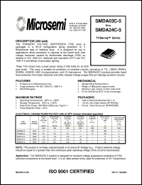 SMDA05C-5 datasheet: Transient Voltage Suppressor SMDA05C-5